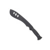 Machette Factice Noire 49 cm avec Fourreau MOLLE pour Entraînement