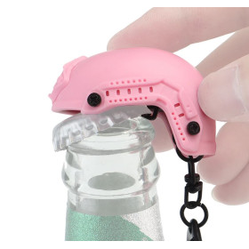 Porte-clef Casque Fast Rose : Design Tactique et Durable