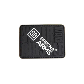 Patch Specna Your Way Black : Personnalisation Airsoft Discrète