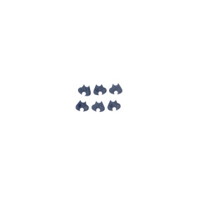 Delayer Clips Nylon 6 pcs - Optimisation Cadence Répliques Airsoft