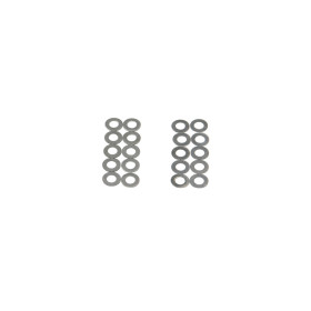 Shim Set 10 pcs AEG : Précision 0.15-0.3mm en Acier