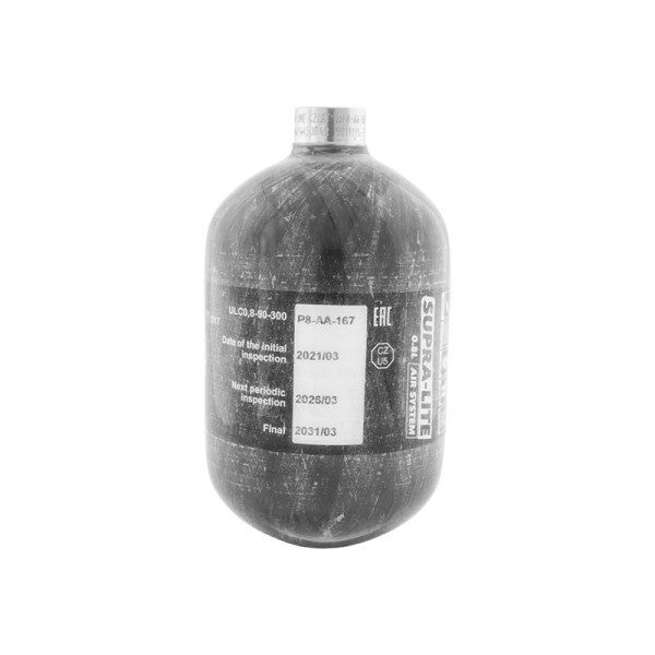 Bouteille HPA 48Cl 4500 PSI : Compacte, Légère et Robuste