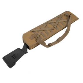 Holster Fusil à Pompe Tan : Nylon 900D, Compatible MOLLE