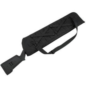 Holster Fusil à Pompe Noir : Nylon 900D, Compatible MOLLE