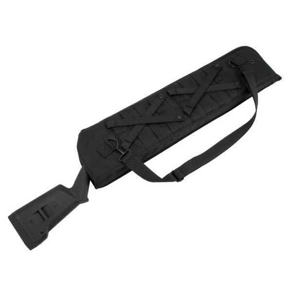 Holster Fusil à Pompe Noir : Nylon 900D, Compatible MOLLE