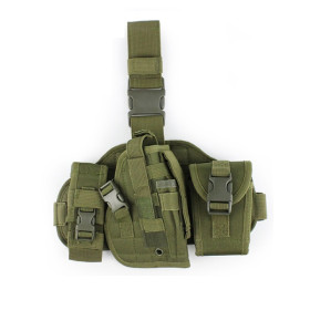 Holster Cuisse OD : Sécurité et Modularité MOLLE 900D