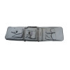 Housse 120cm Grise 900D Imperméable pour Armes et Répliques