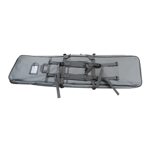 Housse 120cm Grise 900D Imperméable pour Armes et Répliques