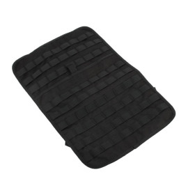 Housse Molle Noire Voiture - Nylon 1000D, 9 Passants, 6 kg