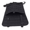 Housse Molle Noire Voiture - Nylon 1000D, 9 Passants, 6 kg