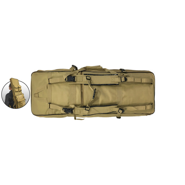 Housse de Transport 85cm Tan - Résistante et Imperméable 900D