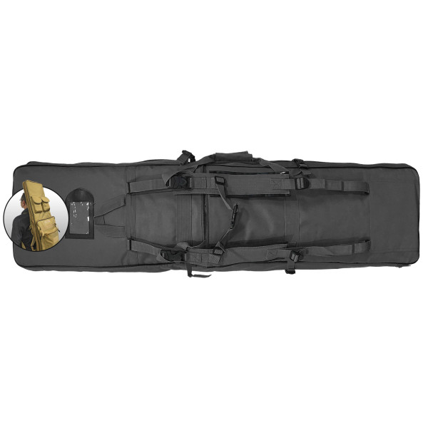 Housse de Transport 120cm Noire - Résistante et Imperméable