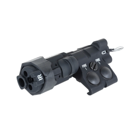 Module Lampe Laser Noir : Polyvalent, Compatible RIS/Picatinny