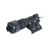 Module Lampe Laser Noir : Polyvalent, Compatible RIS/Picatinny