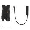 Boitier ANPEQ Noir : Laser Réglable, Compatible Rail RIS