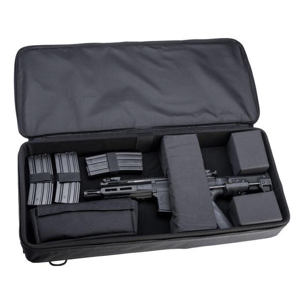 Mallette Semi-Rigide 70cm Noire : Protection Optimale pour Armes