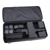 Mallette Semi-Rigide 70cm Noire : Protection Optimale pour Armes