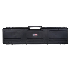 Mallette rigide 120x30x12cm noire pour carabine, sécurisée et durable