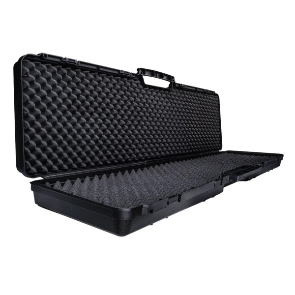 Mallette rigide 120x30x12cm noire pour carabine, sécurisée et durable