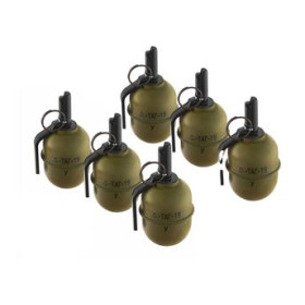 Pack 6 Grenades TAG 19 Y Sans Éclats - Sécurité Optimale