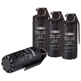 Pack 6 Grenades Sonores FBG-6 TAGinn - Détonation 120 dB