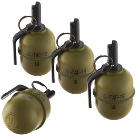 Pack 6 Grenades TAG-19 W : Réalisme MILSIM, Délai 3,5s