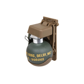 Grenade Factice M67 Molle Tan - Compatible MOLLE/PALS