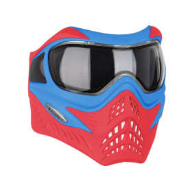 Masque VForce Grill Bleu/Rouge : Vision Claire, Confort Optimal