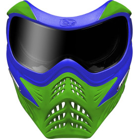 Masque VForce Grill Cowabunga Bleu : Vision Large, Anti-buée Paintball