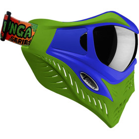 Masque VForce Grill Cowabunga Bleu : Vision Large, Anti-buée Paintball