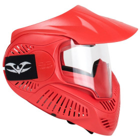 Masque VK MI 3 Rouge : Vision Grand Angle pour Speedsoft/Paintball