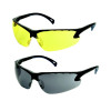 Lunettes de protection CE jaune, vision améliorée et anti-UV
