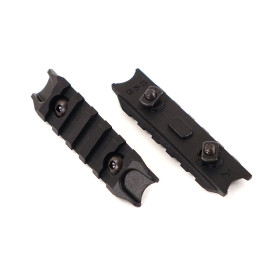 Rails M-Lok vers Picatinny (2 Pièces) pour Accessoires Tactiques