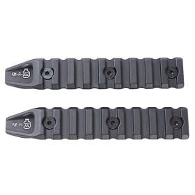 Rails 4.5" Keymod en Métal - Compatibles Weaver/Picatinny