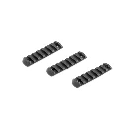 Rails M-Lok Longs 8 cm - Pack de 3, Compatibles Accessoires