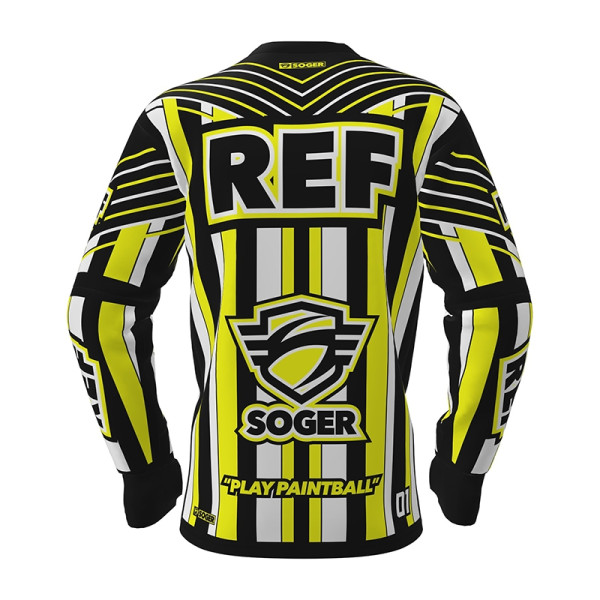 Maillot Arbitre XXXL Soger : Confort et Résistance en Polyester
