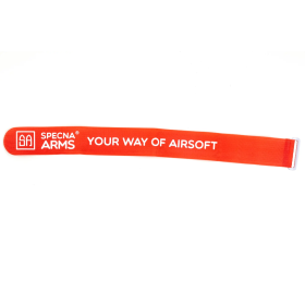 Brassard Rouge Airsoft Specna Arms - Identification Équipe Facile