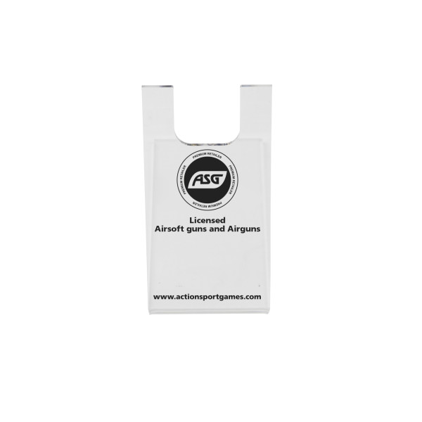 Présentoir Pistolet ASG Premium : Support PVC pour Répliques
