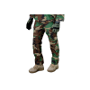Pantalon Tactique Woodland M : Résistant Rip-Stop, 8 Poches