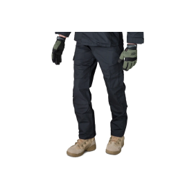 Pantalon Tactique XL Noir : Résistant Rip-Stop, 8 Poches Fonctionnelles