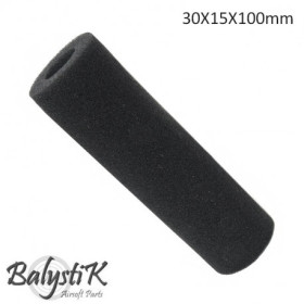 Mousse Silencieux Airsoft 30x15x100mm - Polyuréthane Haute Densité