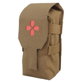 Poche Molle First Aid Tan : Compacte et Robuste pour Airsoft