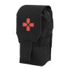 Poche Molle First Aid Noire - Compacte et Robuste pour Airsoft