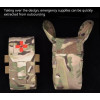 Poche Molle First Aid Noire - Compacte et Robuste pour Airsoft