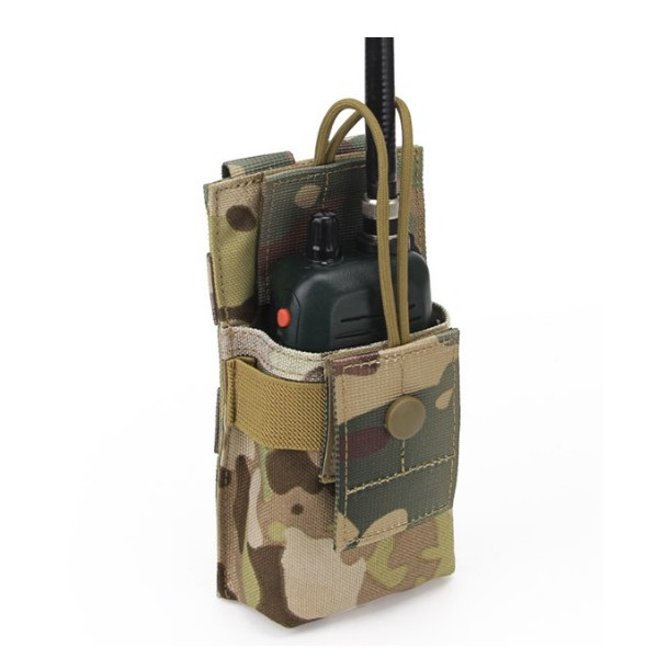 Poche Radio Molle Noire - Nylon 1000D, Fixation Sécurisée