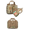 Poche Molle Medic Noire 1000D - Rangement Sécurisé Premiers Secours