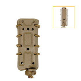 Poche Molle 9mm Tan Extensible pour Chargeurs Glock et SIG