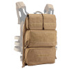 Poches JPC 2.0 Tan : Modulaires et Durables pour Gilets Tactiques
