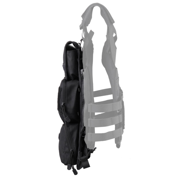 Poches JPC 2.0 Noires : Modulaires, Compatibles MOLLE