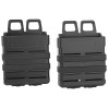 Porte Chargeur Rigide 7.62 Noir M4 Airsoft - Fixation Molle